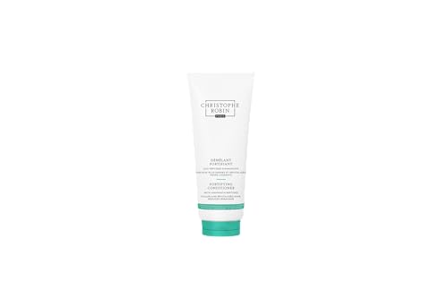 Image of Christophe Robin Fortifying Conditioner with Amaranth Peptides – Strengthens & Repairs Hair, Reduces Breakage, Nourishes & Softens for Healthy Hair