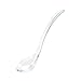 Lillian Tablesettings 24 Count Mini Plastic Ladle, Clear