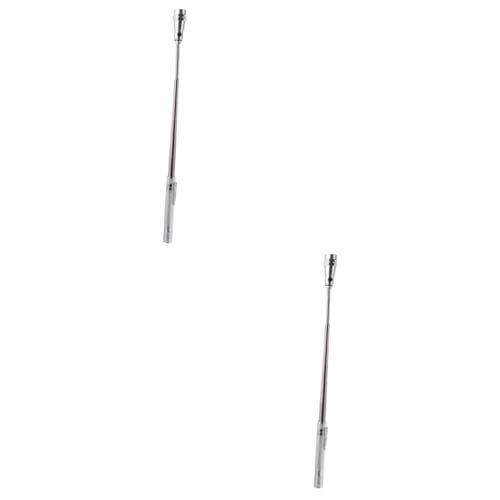 DIYEAH Telescopic Magnet Flashlight Tool LED Light Mechanical Up Gadget for Easy Retrieval Tight Spaces Unique Present for Men Durable and Portable Design