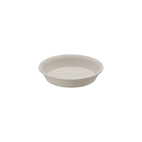 Richell Ecol Plate No. 5 White (W) | Saucer Plate, Planter Plate, Stylish, Planter, Saucer, Potted Plant, Eco Friendly, Made in Japan, Potted Gardening, Natural, Plastic, Ecol Potted