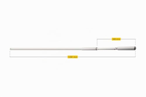 Miniatura 3 de Schellenberg 11100 - Manivela Para Persiana Enrollable 120 Cm, 13 Mm , Color Blanco