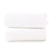 Clair de Lune Pram / Crib Cotton Jersey Fitted Sheets (2, White)