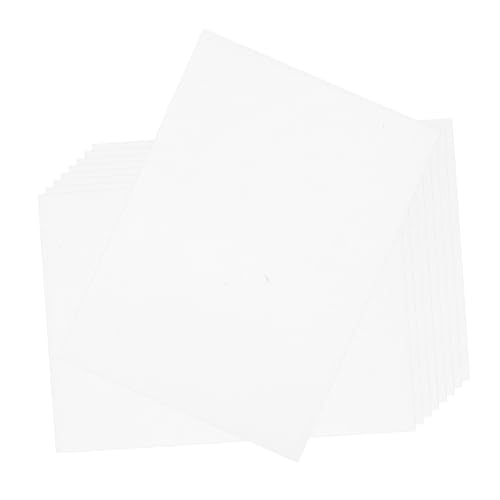 Operitacx 50個厚手 白 ハガキ用カード紙 クラフト用 絵画 スケッチ 招待状 手紙 お知らせ 制作 プリンター対応