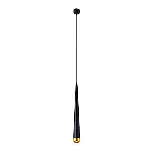 Lámpara colgante LED creativa de tubo largo, ilumina tu barra con estilo y sin deslumbrar