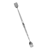 Tofficu Doppelkopf Mitesserschaber aus Edelstahl Sanftes Entfernen von Mitessern Leichtes Gesichtsreinigungswerkzeug für Effektive Porenpflege und Hautreinigung