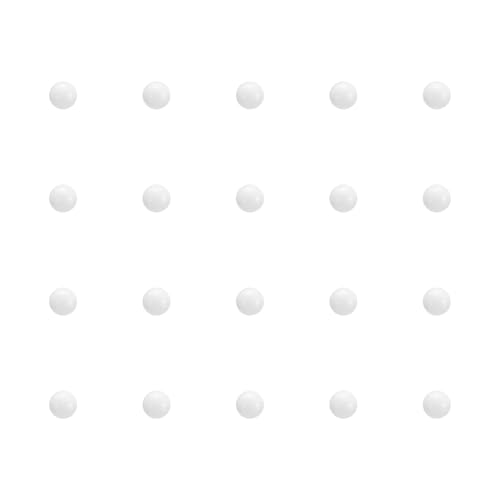 uxcell 200pcs POM Bearing Balls 1/8" 3mm Solid Plastic Bearing Ball