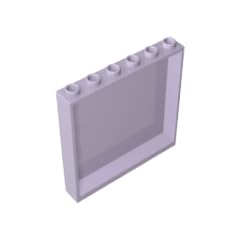 Gobricks 59349 Door Panel 1x6x5 10 Pieces GDS-773 Compatible with Lego Building Blocks Color:pink purple — image 1