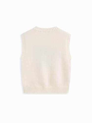 Image of CIDER Women's Sweater Vest Knit Sleeveless Pear Cute Graphic Tank Top | Fun Tops, Fall, Trendy Outfits