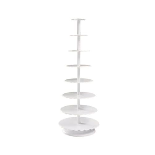 GEK208130 Mesa de postres Un soporte for pasteles de ocho niveles diseño exclusivo, perfecto for cumpleaños, aniversarios y bodas Soporte para cupcakes