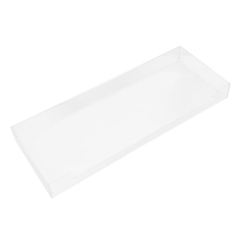 VILLCASE Keyboard Protector Cover Versatile Transparent Acrylic Cover for Standard and Mechanical Keyboards Scratch and Easy to Clean
