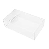 Mobestech 透明アクリル製マウス防塵カバー 耐水性保護ケース 家用デスクトップマウス保護カバー ペットやほこり 液体から守る 簡単清掃可能