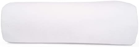 Linteum Textile Cotton Blended Hospital Patient Bath Blanket, Bed Bath Sheet, Queen Blanket Lightweight Sheet Blankets 90x90 in, 2.25 lb. White
