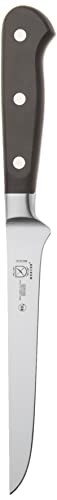 Mercer Culinary 6-Inch Boning Knife-Stiff, Stainless Steel, 25x10x3 cm, Black