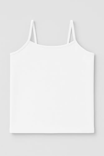 Image of Kurve Girl's Sleeveless Tank Top - Stretch Undershirts Cami Camisole, UV Protective Fabric, Rated UPF 50+ (Made in USA)