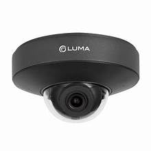LUM-520-IP-DFTB Surveillance 520 Series 5MP Compact Dome IP Outdoor Camera, 2.8mm Fixed Lens, Black
