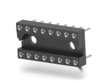 TE Connectivity/Buchanan Brand, 516-AG12D-LF-30Pack, Conn DIP Socket SKT 16 POS 2.54mm Solder ST Thru-Hole Tube