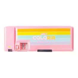 Estojo Organizador de Materiais com Apontador - Meu Dia