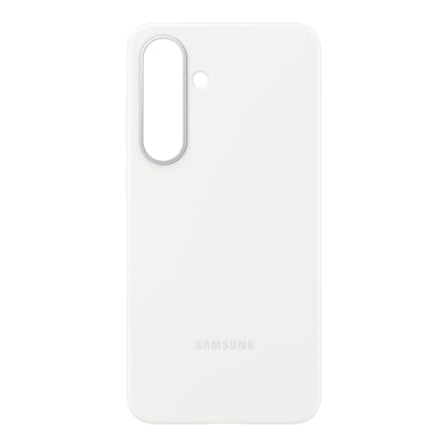 Samsung Silicone Case EF-PS731, Hülle für das Galaxy S25 FE, Smartphone-Cover, Handy-Hülle, Silikon, Schutz Case, stoßfest, dünn und griffig, White