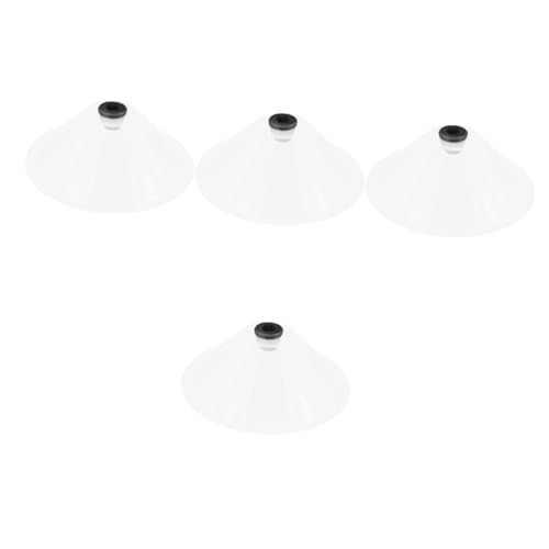 Yardwe 4 Piezas Protector contra Salpicaduras De La Máquina De Limpieza Limpiador De Lavadora a Presión Arriba Filtros De Agua Bidé A Prueba De La Intemperie Balde El Plastico Transparent