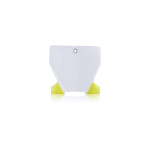 Plaque avant Husqvarna FC TC 19 haute résistance blanc et jaune