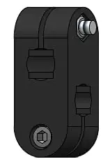 ATC PLASTIC CROSS CLAMP FOR ROUND TUBE/ROD (4)