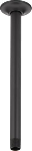 Delta Faucet U4998-BL Flansch, 35,6 cm, Deckenhalterung Brausearm, Matte Black