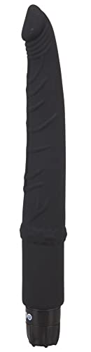 ORION Vibrator "Slim Vibe" - schmaler Stimulator für Männer und Frauen, mit stufenlos regulierbaren Multispeed-Vibration, für P-Spot-Massagen, schwarz