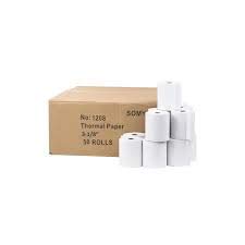 Realon thermal paper roll 2 inch 57mm*25mtr (set of 10 rolls) white