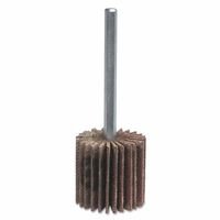 481-08834137553 Micro-Mini Flap Wheels with 0.13 in. Mounted Steel Shank 0.75 x 0.19 x 0.13 180 Grit