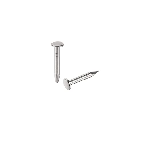 1000 clavos pequeños de acero carbono 1.2 mm x 6 mm para accesorios decorativos y DIY miniatura 1