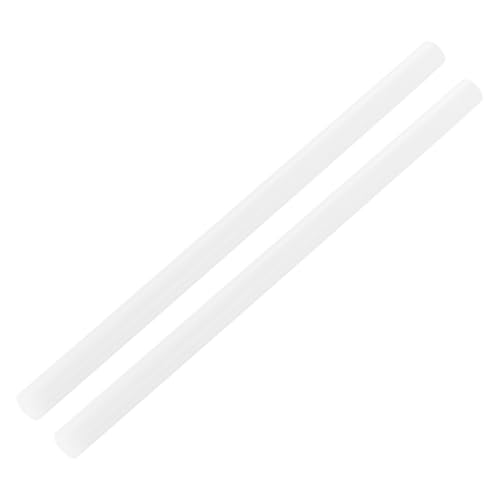 Image of MECCANIXITY ABS Plastic Rod Round Solid Bar 10 mm x 200mm White for DIY Model Material, Architectural Model Making, DIY Sand Table, Pack of 2