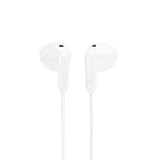 JBL Tune 235BT Bezprzewodowe słuchawki douszne Bluetooth z 3 przyciskami Mikrofon/Pilot i Płaski Kabel – Biały