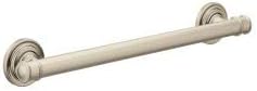 Moen YG6418BN Bathroom Safety 18-Inch Stainless Steel Traditional Bathroom Grab Bar, Brushed Nickel