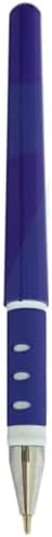 Montex 10 x 0.7mm Smooth Tip Classic BLUE Ball Point Pens Cushioned Rubber Grip