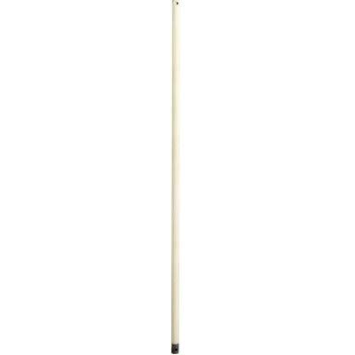 Quorum Ceiling Fan Downrod for Use with Quorum Brand Fans-72 Inch Down Rod Length-Persian White Finish