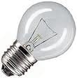 10 x Crompton G45 Round 45mm Diameter Golf Ball Bulb Lamps 25 Watt Edison Screw Cap E27 (27mm wide) Clear Glass Finish 1,000 Hour Lamp Life