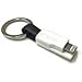 The inCharge Ultra Portable Charging / Sync Keychain Cable Compatible With Apple iPhone / iPad / iPod 10mm Thin Version (Black)