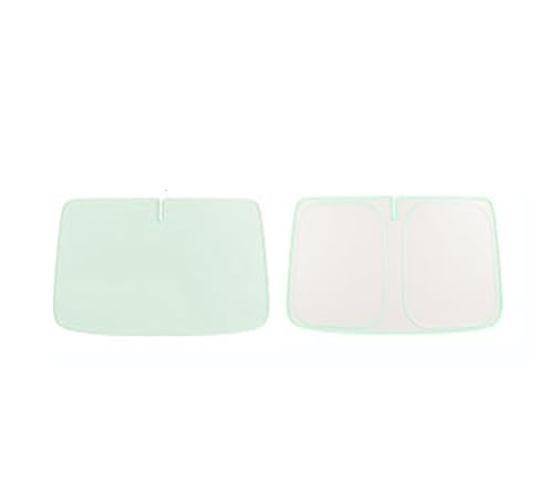 Pare-soleil de pare-brise voiture universel rideaux de protection solaire anti UV vert