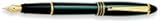 Penna stilografica Bold Point Aurora Ipsilon - Penna stilografica in resina verde con punta audace - AU-B11V-B
