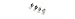 Tandy Leather Line 20 Snaps Nickel Plate 10/pk 1261-02
