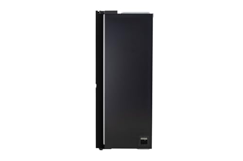 Image of LG 650L Side-by-Side Refrigerator 3-Star GL-B257JWB3 Convertible, Multi-Air Flow, Auto Smart Connect, Western Black