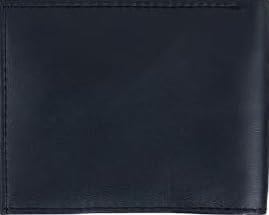 Miniatura 8 de Leather Impressions Cartera delgada de cuero genuino para hombre, carteras plegables para hombres con 1 ventana de identificación, 8 tarjeteros, 2