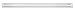 Cadet F Series 96" Electric Baseboard Heater (Model: 8F2000W, Part: 09958), 6825/5120 BTU, 240/208 Volt, 2000/1500 Watt, White