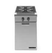 Garland M4S Master Series Heavy Duty 17" Gas Range "Add-A-Unit" with (2) 35,000 BTU Open Burners & Storage Base