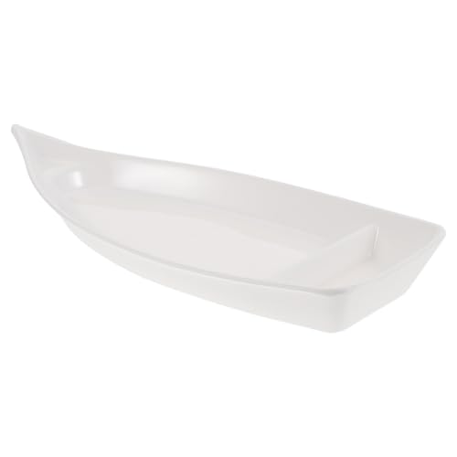 Plato japonés UPKOCH forma bote para sushi 13x5.5x1.7 pulg miniatura 1