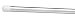 5' (Foot) Aluminum Color Guard Flag Pole by Director's Showcase (DSI) (Silver)