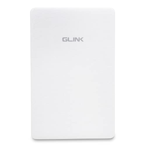 Image of GLINK GHD009-2.5 inch USB 2.0 Premium External HDD Enclosure Case Cover for SATA SSD HDD | High Speed Upto 480 MBPS | Tool Free Installation | White