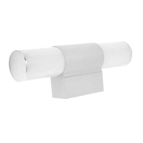 TEHAUX LED Espejo Moderno Lámpara de Pared Luz Blanca Fría para Baño Tocador Dormitorio Iluminación Interior Resistente Aluminio Fácil Instalación