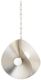 Corbett Lighting 330-18-WSL Peony 4 Light 18 inch Warm Silver Leaf Pendant Ceiling Light