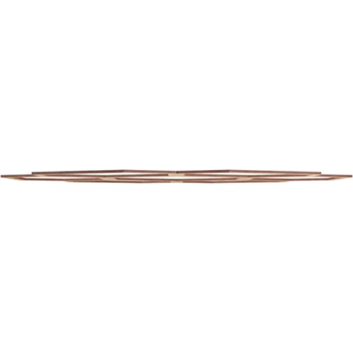 Image of Ekena Millwork 36 inchOD x 15 3 /8 inchID x 1 /4 inchT Florin Wood Fretwork Pierced Ceiling Medallion, Red Oak
